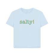 Sky Blue Salty Women's Relaxed Fit T-shirt