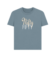 Stone Blue Nifty Fifty Women's T-shirt