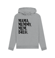 Light Heather Mama Bruh Women's Hoodie