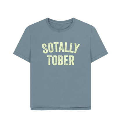 Stone Blue Sotally Tober Women's Relaxed Fit T-shirt