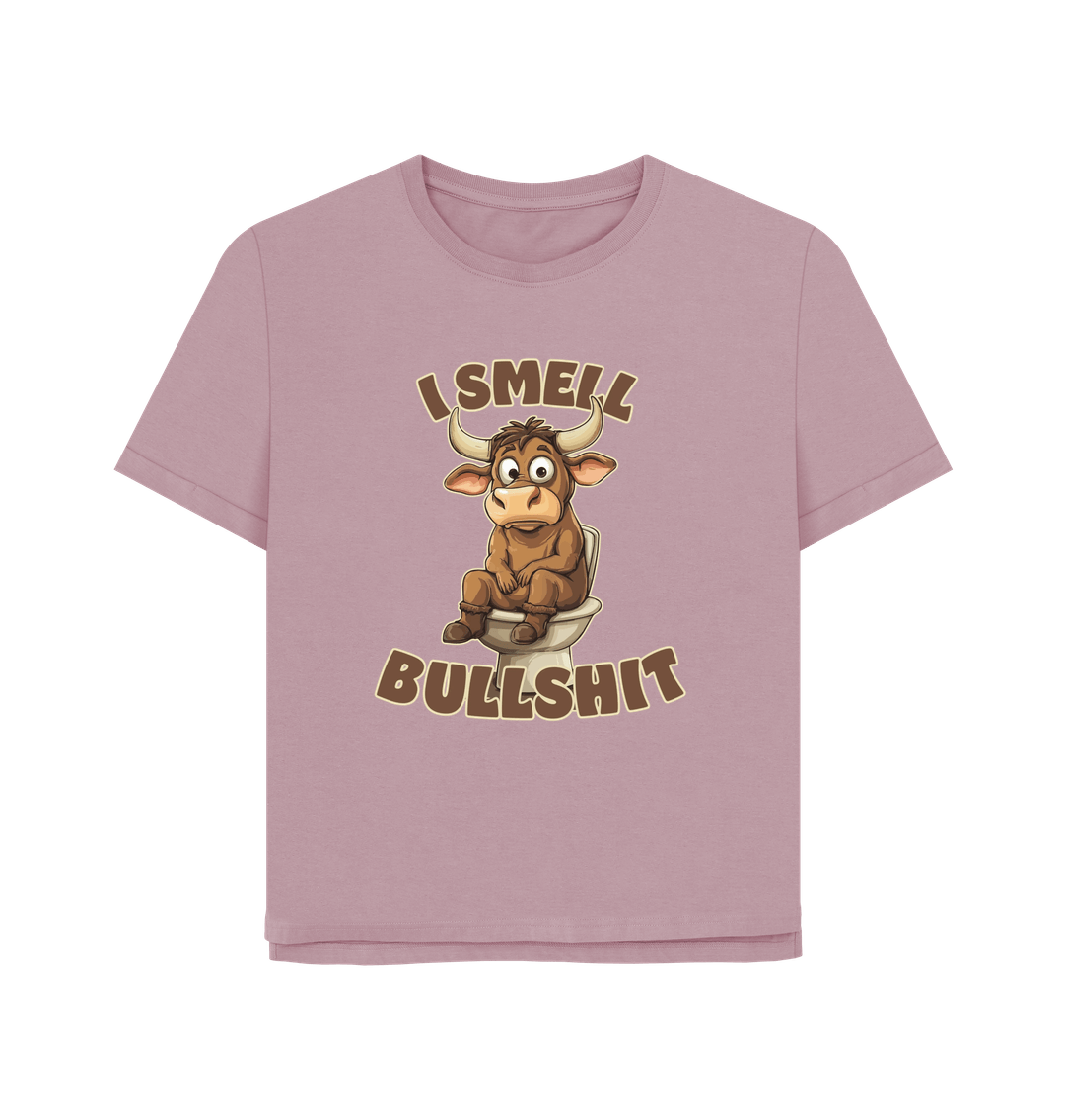 Mauve Smell Bull Women's Relaxed Fit T-shirt