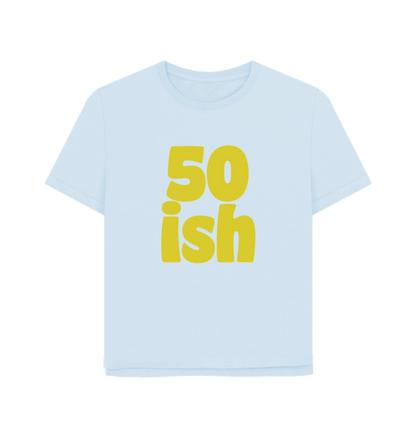 Sky Blue Fifty-ish Women's Relaxed Fit T-shirt