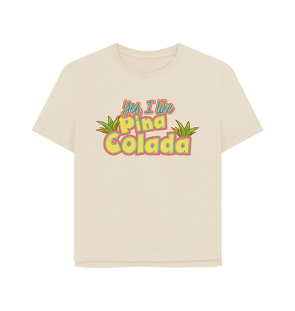 Oat Pina Colada Women's Relaxed Fit T-shirt