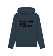 Navy Blue Weird Mums Women's Hoodie