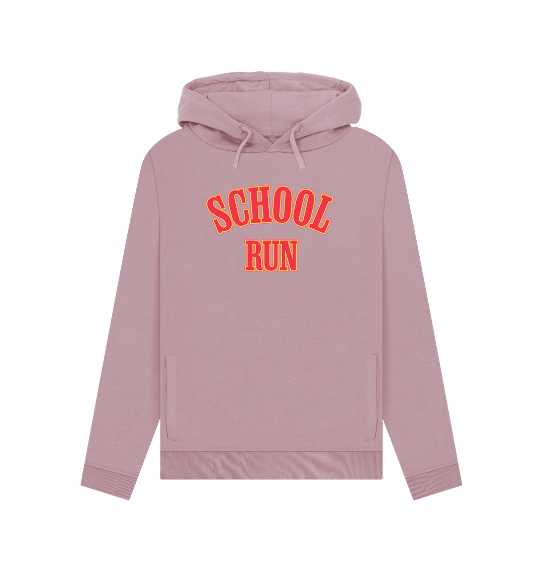 Mauve School Run Women's Hoodie