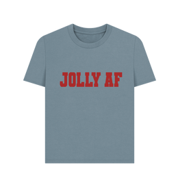 Stone Blue Jolly AF Women's T-shirt