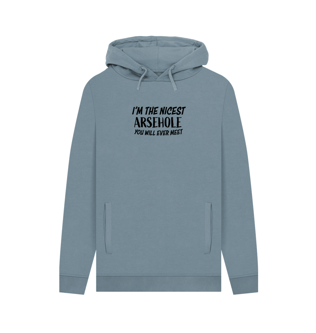 Stone Blue The Nicest Men's Hoodie