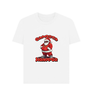 White Gangsta Wrapper Women's Christmas T-shirt