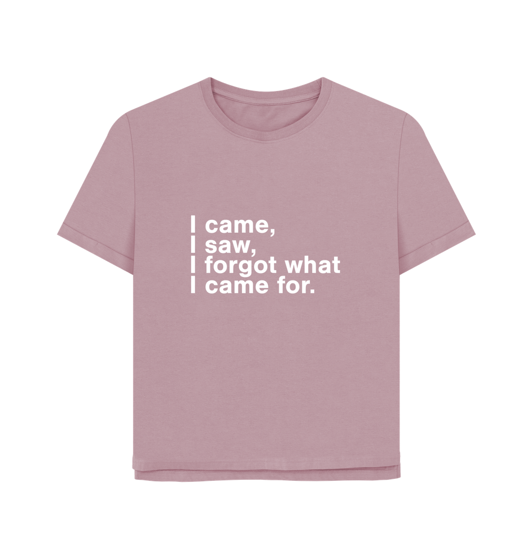 Mauve Printed T-shirt