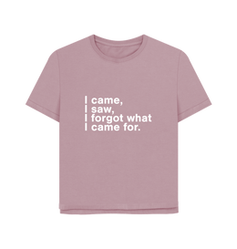 Mauve Printed T-shirt