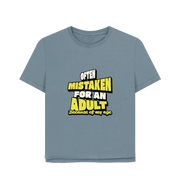 Stone Blue Printed T-shirt