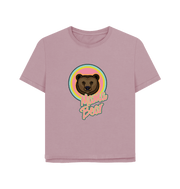 Mauve Mama Bear Women's Relaxed Fit T-shirt