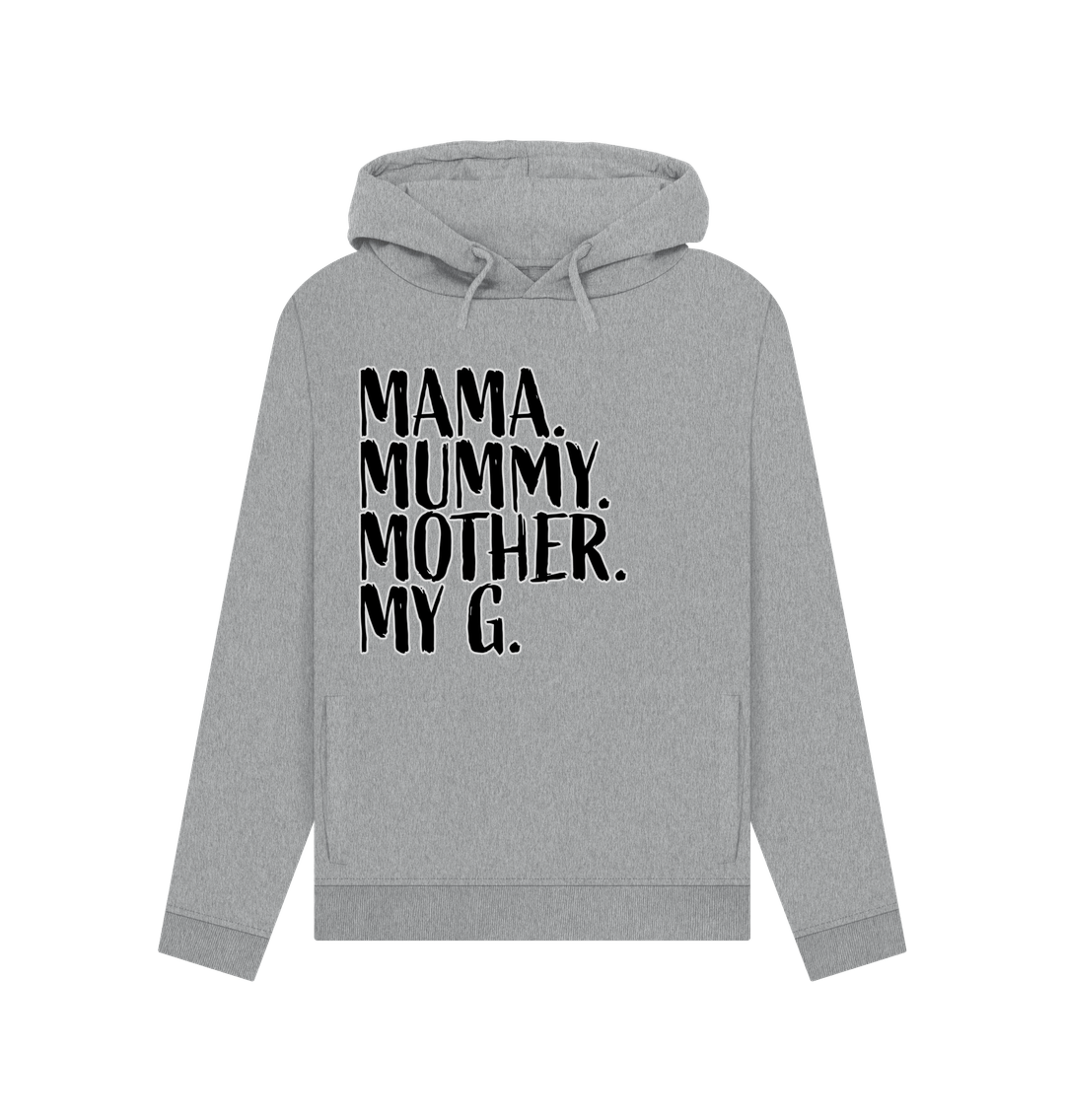 Light Heather Mama My G Women's Hoodie