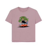 Mauve Campervan Women's Relaxed Fit T-shirt