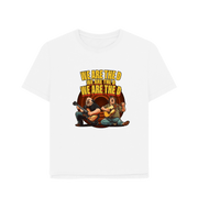 White We Are The D Women's Relaxed Fit T-shirt