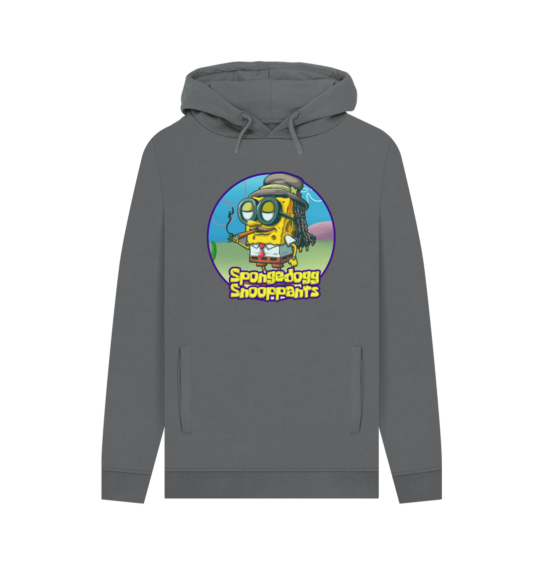 Slate Grey Spongedogg Snooppants Men's Hoodie