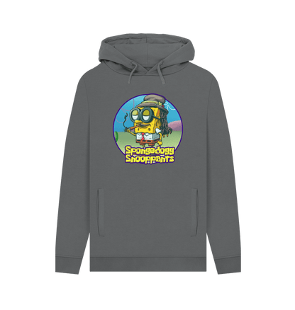 Slate Grey Spongedogg Snooppants Men's Hoodie