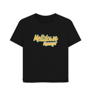 Black Meltdown Manager Women's Relaxed Fit T-shirt