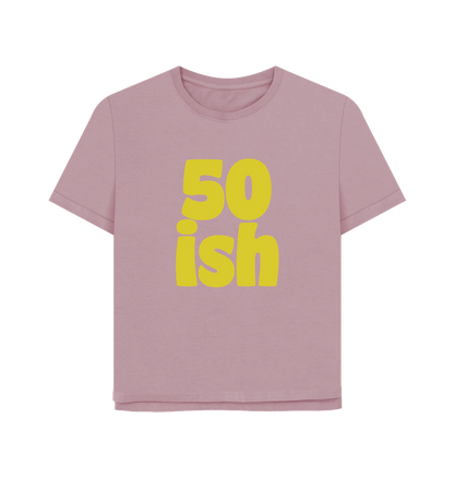 Mauve Fifty-ish Women's Relaxed Fit T-shirt