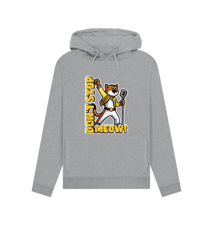 Light Heather Don't Stop Meow Women's Hoodie