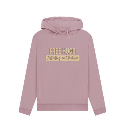 Mauve Free Hugs Women's Hoodie