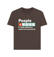Chocolate People Trust Women's T-shirt