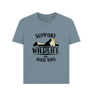 Stone Blue Raise Boys Women's T-shirt