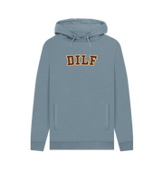 Stone Blue Dilf Men's Hoodie