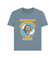 Stone Blue Old People Women's T-shirt
