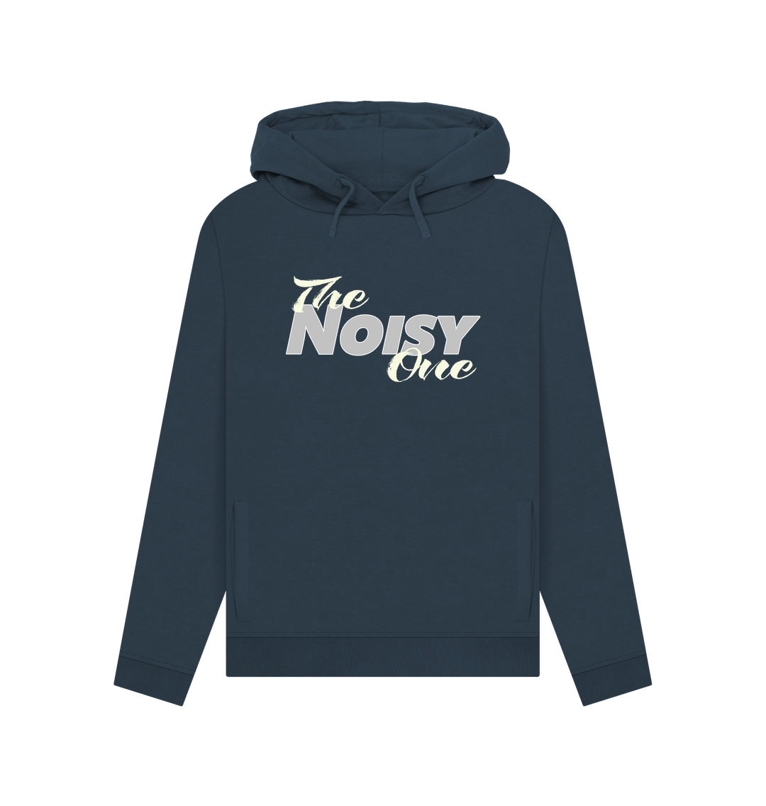 Navy Blue Noisy One Women's Hoodie