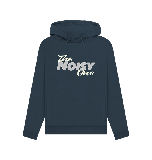 Navy Blue Noisy One Women's Hoodie