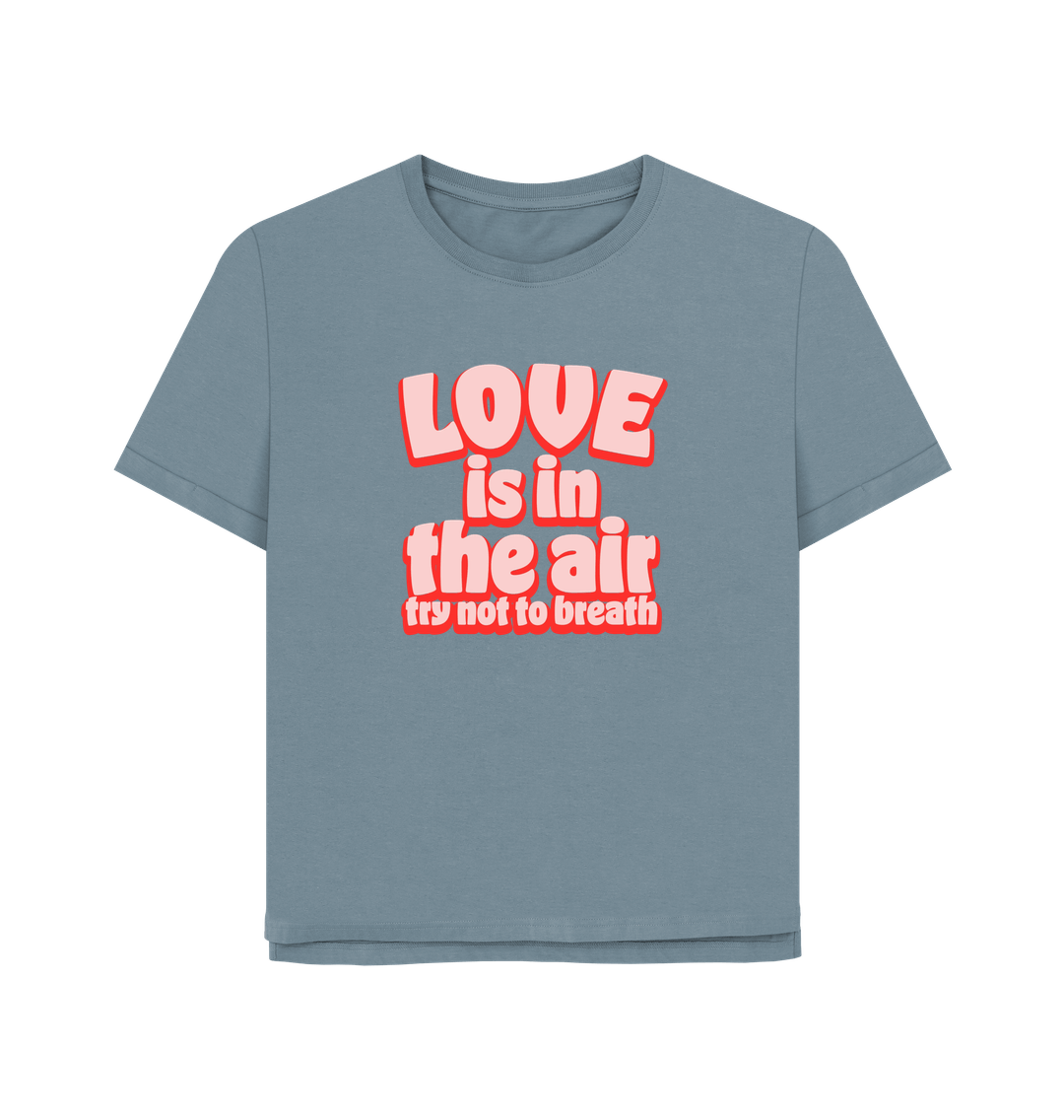 Stone Blue Love Women's Relaxed Fit T-shirt