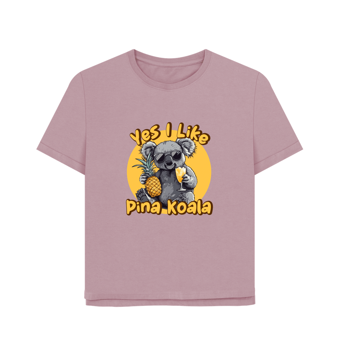 Mauve Printed T-shirt