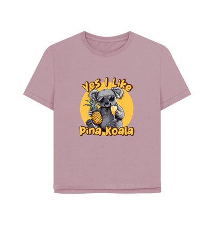 Mauve Printed T-shirt