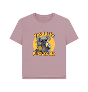 Mauve Printed T-shirt