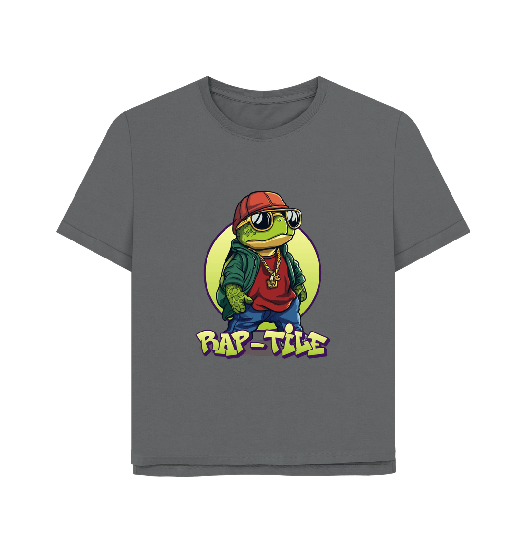 Slate Grey Printed T-shirt