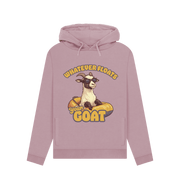 Mauve Floats Your Goat Women's Hoodie