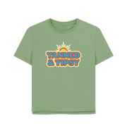 Sage Tanned And Tipsy Women's Relaxed Fit T-shirt