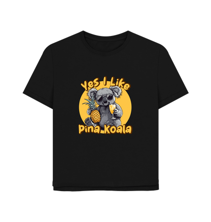 Black Printed T-shirt