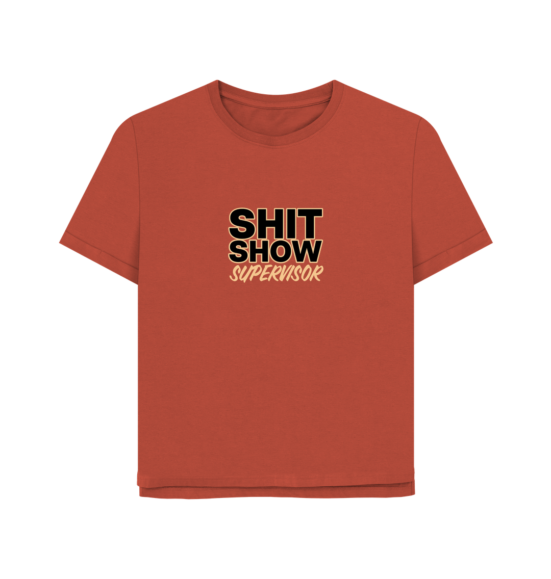 Rust Show Supervisor Women's relaxed Fit T-shirt