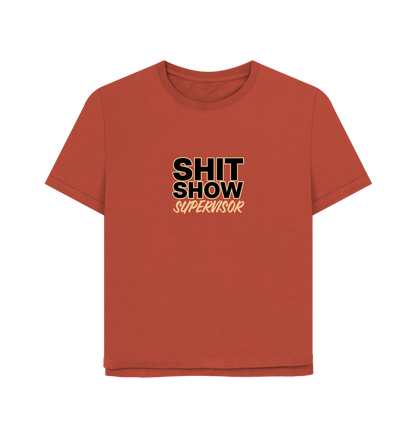 Rust Show Supervisor Women's relaxed Fit T-shirt