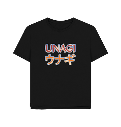 Black Unagi Women's Relaxed Fit T-shirt