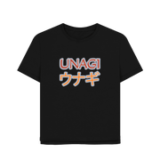 Black Unagi Women's Relaxed Fit T-shirt