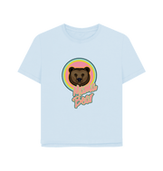 Sky Blue Mama Bear Women's Relaxed Fit T-shirt