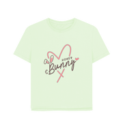 Pastel Green Honey Bunny Women's Relaxed Fit T-shirt