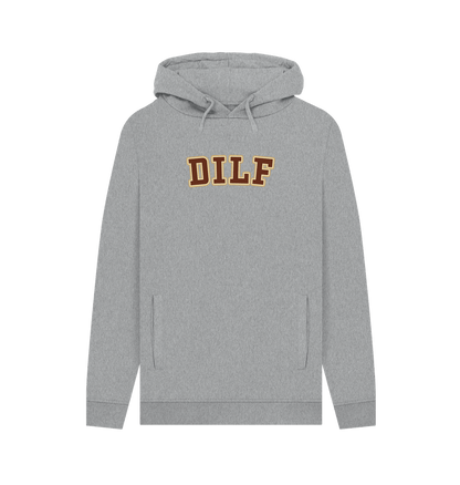 Light Heather Dilf Men's Hoodie