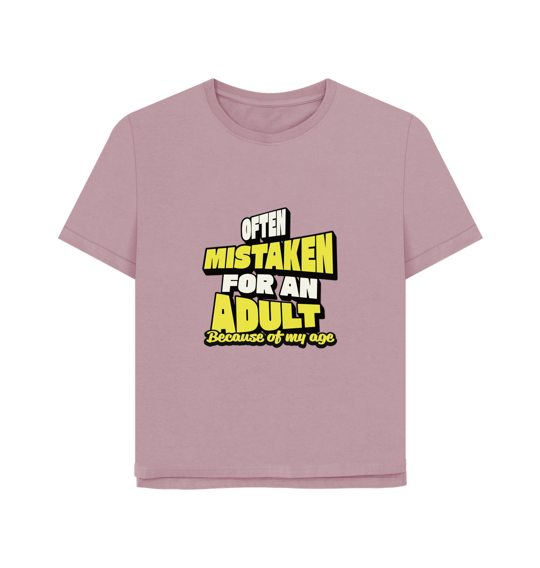 Mauve Printed T-shirt