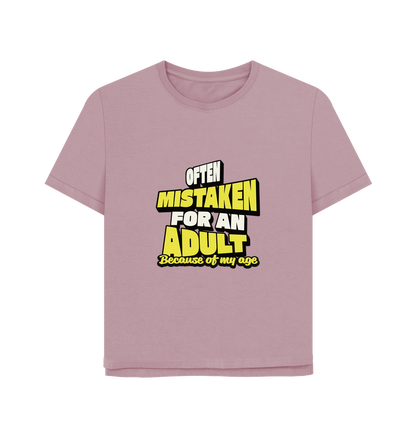 Mauve Printed T-shirt