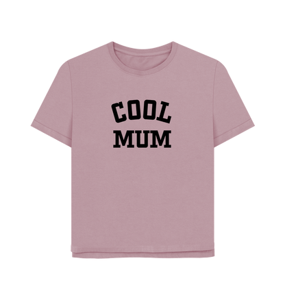 Mauve Cool Mum Women's Relaxed Fit T-shirt