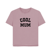 Mauve Cool Mum Women's Relaxed Fit T-shirt